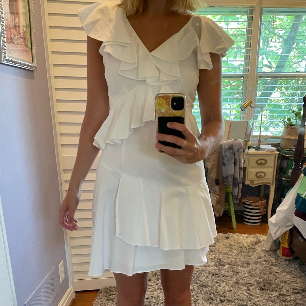 MLM Label Poplin Ruffle Dress - Picture 5 of 5